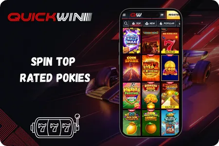 Modern dynamic reel mechanics inside the responsive QuickWin slots catalog